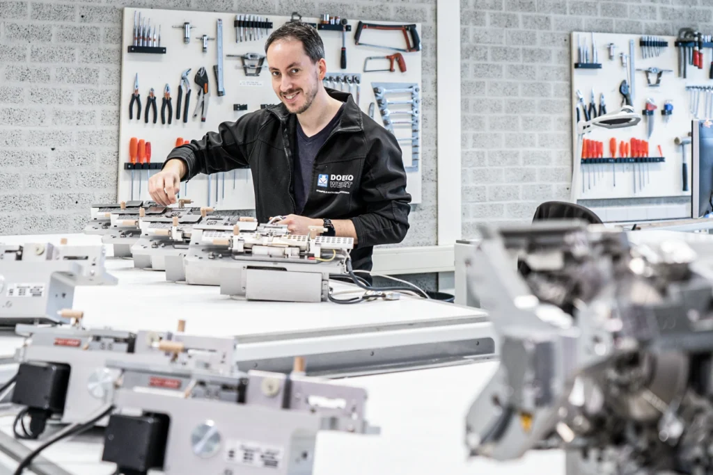 Mechatronische assemblage bij Doeko