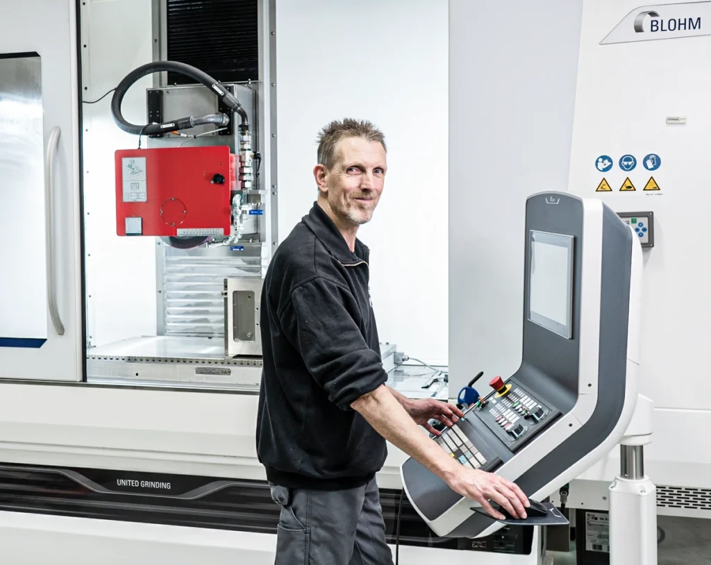 Slijpen van hightech componenten