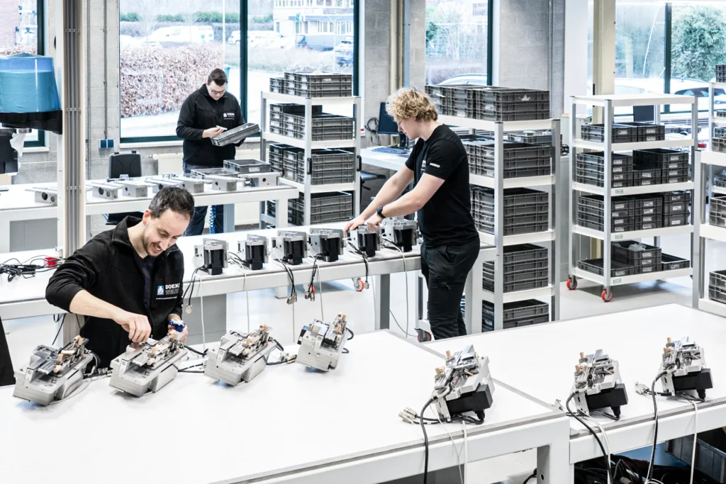 Hightech productieomgeving bij Doeko