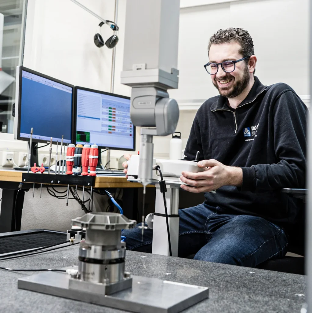 Controle van fijnmechanische componenten